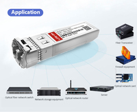 SFP+ 10Gbps 광섬유 트랜시버 LC 듀플렉스 10km LR 싱글 모드 CWDM 1470~1610nm 데이터 센터용 상업용 제품 (CE, FCC, ROHS 인증)