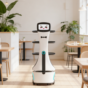 Robot di Servizio Intelligente Femminile per Accoglienza e Benvenuto - Robot Umanoide per Servizi - Product Image 2