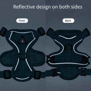 Arnés para mascotas de varios colores al por mayor, Correa transpirable para el pecho de perro mascota con correa, arnés duradero para chaleco de gato - Product Image 4