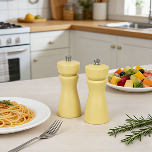 <span class=keywords><strong>Moulin</strong></span> à sel et à <span class=keywords><strong>poivre</strong></span> écologique en plastique à <span class=keywords><strong>manivelle</strong></span> avec bouton rotatif réglable, 10 couleurs, pour la maison, les restaurants et l'utilisation d'épices - Product Image 3