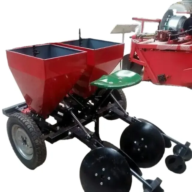 Kalite güvencesi yüksek verimlilik tarım makineleri tek karık patates ekici çift sıralı patates ekici