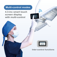 Lampe d'opération LED à CRI élevé avec caméra et moniteur 1080P pour clinique dentaire