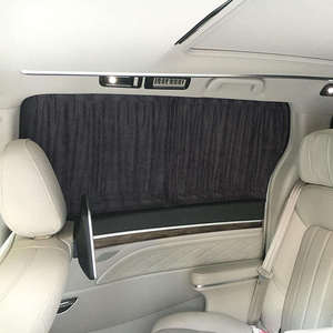 <span class=keywords><strong>Cortinas</strong></span> Eléctricas de Lujo <span class=keywords><strong>para</strong></span> Parasol de Ventanas Delanteras de Furgonetas/MPV, Kits Interiores de Tamaño Personalizado, Estilo Popular de Nailon - Product Image 4