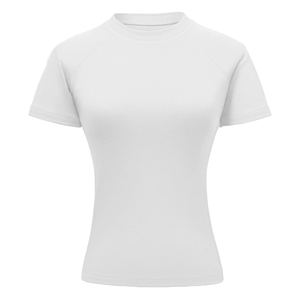 Urban Casual 2025 Tee Mujer Primavera/Verano Cuello Redondo Raglan - Product Image 1
