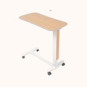 2025 mới đến bệnh viện chiều cao điều chỉnh bệnh nhân Bảng thực phẩm <span class=keywords><strong>ABS</strong></span> dễ dàng di chuyển <span class=keywords><strong>overbed</strong></span> bảng cho bệnh viện - Product Image 3