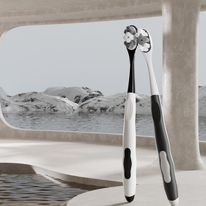 Sikat gigi pemutih bulu 10000 mewah bulu sangat lembut kebersihan mulut bulu dengan pegangan plastik Biodegradable penggunaan rumah - Product Image 6