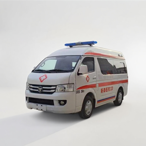 Ambulancia diésel Foton nueva de techo alto, con transmisión automática, para rescate médico y presión negativa - Product Image 1