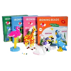 Produit phare : Jouet éducatif de perles Hama Perler de 5 mm, puzzle 3D DIY pour enfants, en EVA, métal et plastique - Product Image 1