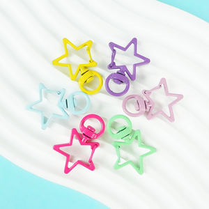 حامل عملات معدنية يدوي الصنع على شكل نجمة خماسية صديقة للبيئة مع مشبك زنبركي، إكسسوار مجوهرات أنيق - Product Image 5