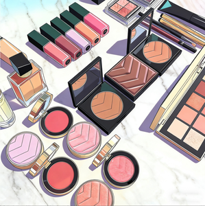 New High Quality Top Makeup <b>Blush</b> High Color Pink Vegan <b>Blush</b> Plate, Silky Vegan <b>Blush</b> - Product Image 1