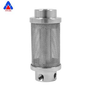 Huahang Customized Industrial Stainless Steel 316 Hydraulic Filter Elements <b>Flange</b> Interfaces New 100 Micron Filtration Accuracy - Product Image 3