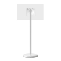 Téléviseur intelligent interactif Android TV 32 pouces avec écran tactile Incell, écran rotatif à 360°, rétroéclairage LED, boîtier blanc, téléviseur portable