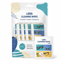 Nouvelles lingettes nettoyantes pour lentilles Biokleen, lot de 10, lingettes pour nettoyer les lentilles, lingettes pour lunettes