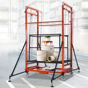 Plataforma elevadora de andamio eléctrica portátil desmontable personalizada de 110V 220V 500kg - Product Image 1