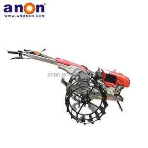 ANON walk behind tractor Cp131 7HP-15.5HP Hand mini tractor price ploughing machine walking tractor agriculture