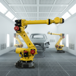 Robot Fanuc 6 axes haute vitesse, étanche IP65, charge utile de 165 kg, longueur de bras de 2655 mm, pour la ligne d'assemblage de collage et de soudage automatique de toitures - Product Image 1