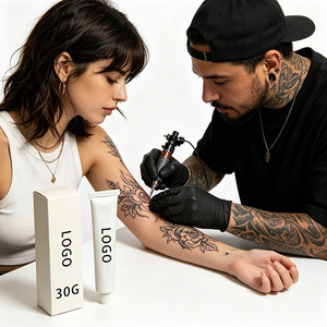 Superior Balanced Texture Tattoo Balm, Customizable Net <b>Weight</b> Standard Concentration, OEM Brand Logo Tattoo Care Gel - Product Image 5