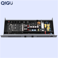 Amplificateur de puissance professionnel en métal 360W X 2 (4 Ohm) 200W X 2 (8 Ohm) Amplificateur de son numérique de classe D à 2 canaux pour enceintes