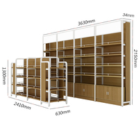 Étagère en métal personnalisable pour présentoir de supermarché pour boissons et boissons gondole de dépanneur de supermarché