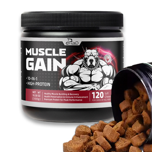 Pet Yuan OEM ODM - Golosinas Masticables Suaves <span class=keywords><strong>para</strong></span> Ganancia Muscular en Mascotas, <span class=keywords><strong>las</strong></span> Más Vendidas, Pellets <span class=keywords><strong>para</strong></span> Desarrollo Muscular en Mascotas, Fórmula Avanzada <span class=keywords><strong>para</strong></span> <span class=keywords><strong>Perros</strong></span> - Product Image 1