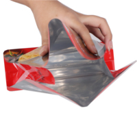 Impression recyclable compostable personnalisé composite scellé en plastique bonbons thé scellé sachets alimentaires sac à biscuits en plastique