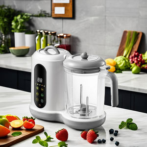 RANBEM-Mélangeur et <span class=keywords><strong>cuiseur</strong></span> à <span class=keywords><strong>soupe</strong></span> 8 programmes de 32 oz, <span class=keywords><strong>pour</strong></span> la cuisine végétalienne, outil de cuisine électrique à usage domestique - Product Image 5