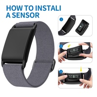 Bracelet de montre Whoop en nylon tissé, toile élastique, boucle à ardillon, bracelet de montre sport monobloc 290 mm * 22 mm