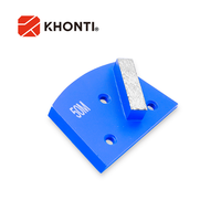 Disques abrasifs diamantés humides de 100 mm, haute dureté, OEM, pour béton, épaisseur 8 mm, pour machine à poncer