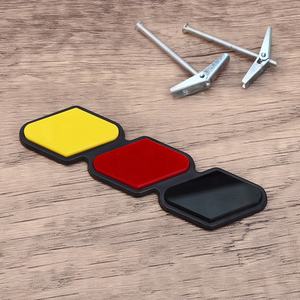 JDMotorsport88 Emblème de calandre à trois couleurs pour <span class=keywords><strong>BMW</strong></span> Série 1 2 3 4 5 6 7 8 X1 X2 X3 X4 X5 X6 X7 Z4 - Product Image 3