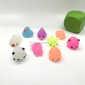 Jouets en TPR qui brillent dans le noir, animaux mochi, jouets souples pour soulager le stress, pour garçons et filles, jouets à presser à bas prix - Product Image 4