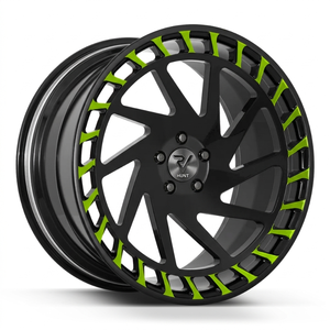 Rines <span class=keywords><strong>de</strong></span> Aleación Forjados Estilo 437M <span class=keywords><strong>de</strong></span> 19, 20, 21, 22 y 23 Pulgadas Personalizados para BMW F80 M3 F82 M4 5x120, Negro Brillante Pulido, Ligeros - Product Image 4