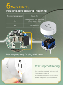 تحكم لاسلكي للمصباح مع مؤقت وظيفة النوم W/15A IP66 مع مفتاح قابس منفذ عن بعد RF433 لنا المقابس والمقابس - Product Image 2
