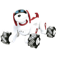Nouveau chien robot intelligent à infrarouge 12 canaux, télécommande électrique, programmation par empreintes digitales, lumières et musique
