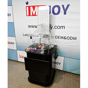 Happiness Electronic Lucky Air Mixing Jet Lotto Dibujo en línea Número aleatorio Ping Pong Balls Lotería Jackpot Máquina de juego - Product Image 3