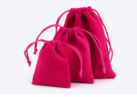 Nouveaux arrivants de protection bijoux pochette multi taille pochette à bijoux personnalisée beige rose rouge bijoux pochette sac