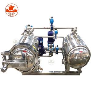 Máquina de Esterilización por Vapor para Alimentos en Bolsas al Vacío, Autoclave de Vapor, Esterilización a 121°C, Caldera de Vapor para Productos Alimenticios, Capacidad de 200 kg - Product Image 2