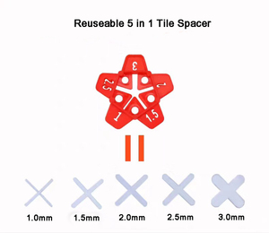 Tilemate pro Tile spacers 5mm 1000 in box