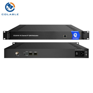 Digital Headend <span class=keywords><strong>IP</strong></span> QAM Modulador Catv System <span class=keywords><strong>Ip</strong></span> <span class=keywords><strong>Dvb</strong></span>-c Qam Rf Modulador 16 canales con Mux-scrambler COL5416 - Product Image 3