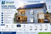 Système de stockage d'énergie domestique (ESS) solaire basse tension résidentiel, batterie LiFePO4 empilable, 6000 cycles, surveillance intelligente, système de sauvegarde PV