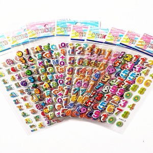 Haute qualité mode 3D enfants dessin animé bulle <span class=keywords><strong>dinosaure</strong></span> maternelle éducation précoce mignon drôle bricolage autocollants - Product Image 5