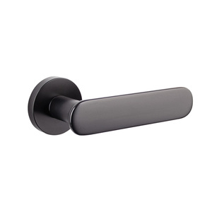 室内通道锁手柄黄铜卧室房间木制门锁玫瑰金洗手间浴室门 - Product Image 6