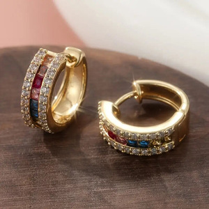 Colorful Ear <b>Cuff</b> for Women Bright Color Fashion Ear Jewelry Daily Wear - Product Image 6