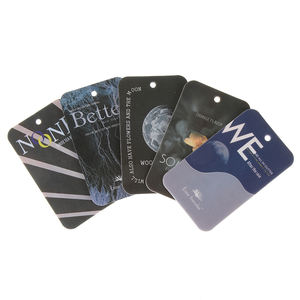 Alta Qualidade Bom Perfume Purificadores De Ar Pendurado Carro Air Freshener Cartão Personalizado Perfumes 2mm Espessura Papel Cartão De Fragrância - Product Image 3