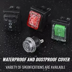 Không thấm nước thuyền Rocker chuyển 250VAC 16A 2 vị trí trên Off <span class=keywords><strong>4</strong></span> pin kcd4 không thấm nước Rocker Thiết bị chuyển mạch - Product Image 5