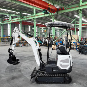 VENTE DIRECTE D'USINE  Certifié EPA  CE Mini-excavatrice de 1,8 tonne avec moteur Kubota Livraison gratuite Excavatrice à chenilles hydraulique pour la ferme - Product Image 3