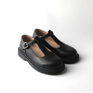 รองเท้าส้นเตี้ย Mary Jane สไตล์เจ้าหญิงสีดำรองเท้าระบายอากาศพื้นนิ่มเบาสำหรับงานเลี้ยงไปโรงเรียนในช่วงฤดูร้อน - Product Image 4