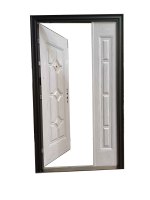TECHTOP Offres Spéciales Portails en fer résistants aux intempéries Grille de porte en fer antirouille Catalogue de conception Porte en acier pour maison et villa