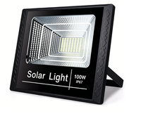 Lampe solaire LED extérieure tout-en-un en forme d'épée avec capteur de mouvement PIR
