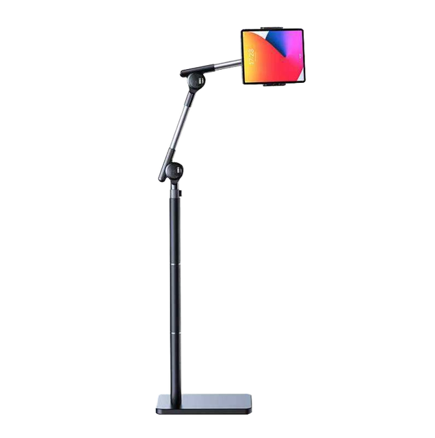 OUTSTANDING Aluminum Alloy iPad Desktop Adjustable Height Tablet Lazy Stand Bedside Live Cantilever Folding