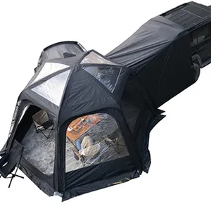 Tailveil suv dix nombreuses options paquet de tente connectable auvent arrière tente dôme pour voiture <span class=keywords><strong>tesla</strong></span> - Product Image 1